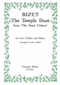 Temple Duet - for two violins and piano - pro housle